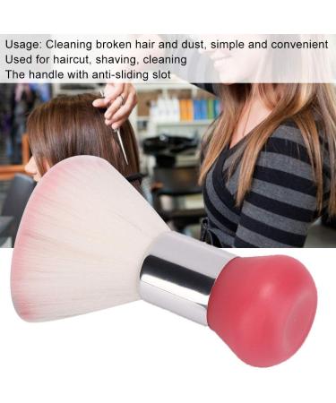 Barber Neck Duster Brush - Professional Hair Removal Brush for Salon Use | Pink Hair Cutting & Shaving Cleaning Tool - Buy Online on SooperMarket.com