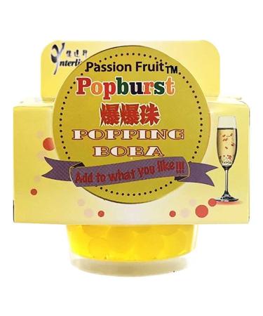 Popburst Popping Boba Passion Fruit Flavour 130g