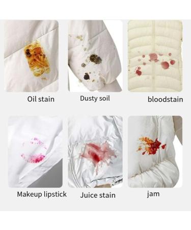 Clothes Stain Removal Wipes Stain Removal Wet Wipes Clothes Oil Stain Remover Laundry Stain and Spot Remover Instant Stain Removing Wipes Individual Wrapped Cleaning Wipes For Clothes (20PCS) - Buy Online on SooperMarket.com