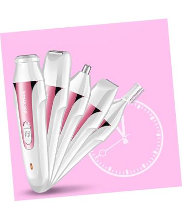Angoily 5-in-1 Electric Nose Hair Trimmer & Razor Blades for Men - Ultimate Nose Hair Removal & Grooming Solution - Buy Online on SooperMarket.com