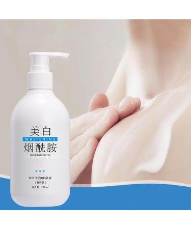 250ml Niacinamide Body Lotion for Skin Whitening Body Moisturiser Moisturizing Hydration Skin Repair Suitable for Arms Legs - Buy Online on SooperMarket.com