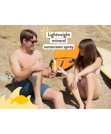 Babo Botanicals Swim & Sport Mineral Sunscreen Spray SPF 30 with Natural Zinc Oxide | Face & Body | Dermatologist Tested, Cruelty-Free | 2 oz - Buy Online on SooperMarket.com