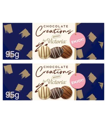 Chocolate Biscuits Bundle McVitie Victoria Chocolate Creations 95g (2 Pack)
