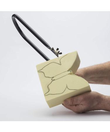 Sculpture Block - Polyurethane Foam Carving Block - Beige 15x15x5cm - 1 Pack - Buy Online on SooperMarket.com