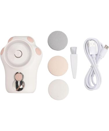 Electric Foot Grinder Digital Display Professional Electric Foot Grinder Exfoliation Multi-Purpose for Salon (White) - Buy Online on SooperMarket.com