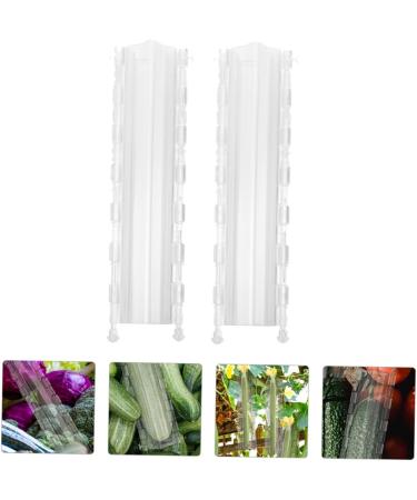 2pcs Vegetable Shaping Mold Cucumbers Vegetables Garden Fruit Mold Fruit Shaping Mold Modeling Melon - Buy Online on SooperMarket.com