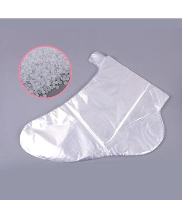 MagiDeal 100pcs Moisture Socks | Comfortable Thicker Foot Protectors for SPA & Home Use - International Shipping Available - Buy Online on SooperMarket.com