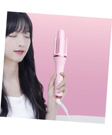 FOYTOKI Fully Automatic Hair Curling Iron Hair Rollers Hair Curler Nylon Pink - Buy Online on SooperMarket.com