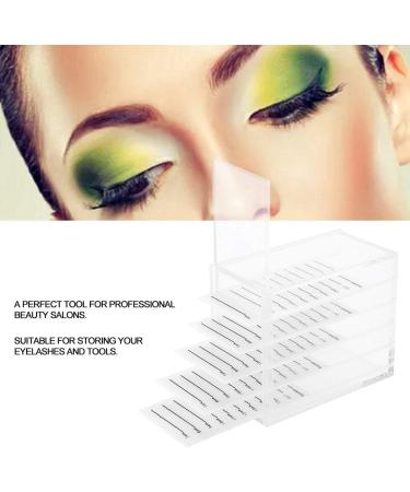 Premium 5-Layer Eyelashes Storage Box | Organizer Case for False Eyelashes & Adhesive Pallet | Durable Makeup Storage Solution - Buy Online on SooperMarket.com
