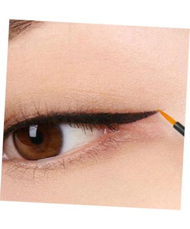 PLAFOPE 100pcs Eyeliner Eyeliner Small Eyeliner Brush Lip Liner Marker Liner Makeup Brush Orange - Buy Online on SooperMarket.com