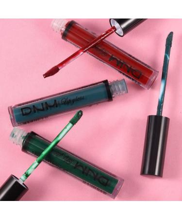 3Pcs Dark Green Army Green Cherry Red Matte Lipstick Lip Stain Set - Long Lasting & Waterproof Lipstick Set (Set08) - Buy Online on SooperMarket.com