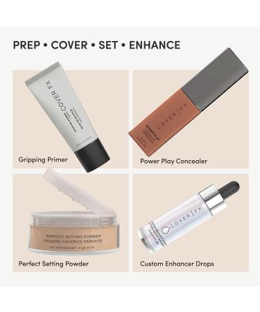 Cover FX Power Play Concealer - P Deep 3, 16-Hour Full Coverage, Crease-Proof & Transfer-Proof Formula with Pollution Defense, 0.33 Fl Oz - Buy Online on SooperMarket.com