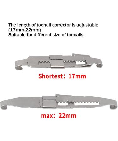 Ingrown Toenail Treatment Stainless Steel Ingrown Toenail Corrector Relief Paronychia Treatment Correcting Tool - Buy Online on SooperMarket.com