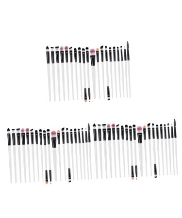 NOLITOY 60 Pcs Spoolie Brush for Eyelashes Foundation Brush Eye Liner Brush Makeup Accessories Portable Makeup Brush Womens Kit Para Pesta as Makeup Brush Kit Makeup Brush Sets Eyes