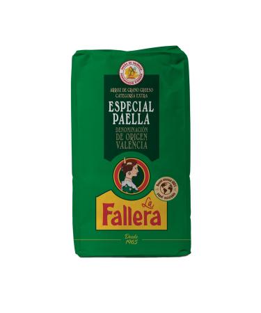 La Fallera: Paella rice DO Valencia for paella - 1 kg 1 kg (1 pack)