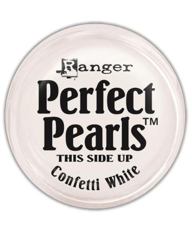 Ranger Perfect Pearls Pigment Powder .25oz  Confetti White