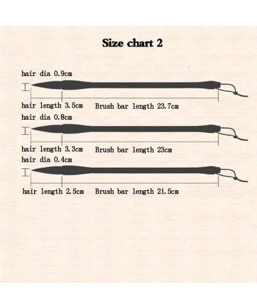 10pcs Large Chinese & Japanese Brush Calligraphy Set for Writing, Painting & Sumi Brushes - Buy Online on SooperMarket.com