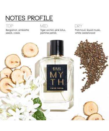 Ellis Brooklyn MYTH Eau De Parfum - Musk Perfume For Women with Bergamot Tiger Orchid Jasmine Musks & Patchouli Vegan Perfume Made In The USA MYTH 0.33 Fl Oz (Pack of 1) - Buy Online on SooperMarket.com