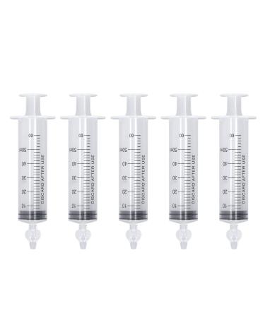 Syringe Nasal Irrigator  Silicone Tip Professional Infant Nose Cleaner Easy Carry for Nose Nursing 60ml