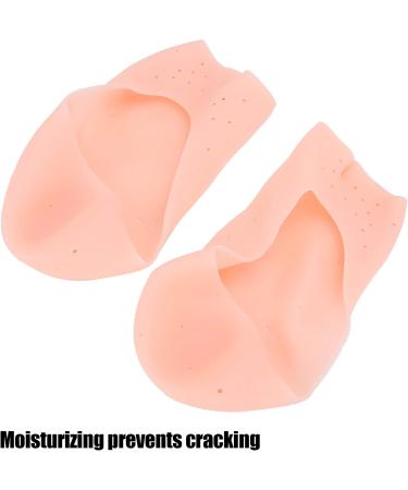 Moisturizing Silicone Socks & Gel Heel Protectors for Blisters Cracked Feet & Plantar Fasciitis International Shipping Available - Buy Online on SooperMarket.com