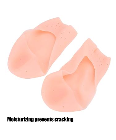 Moisturizing Silicone Socks for Dry Cracked Heels | Soft Foot Care Gel Socks | Ultimate Protection for Rough Skin - Buy Online on SooperMarket.com