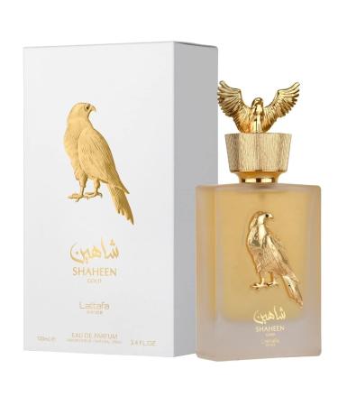 THRU Pride Perfume for Men & Women | Eau De Parfum | Long Lasting | Scent Blended with Oud & Musk Fragrances (Shaheen Gold Perfume 100ml Pack of 1)