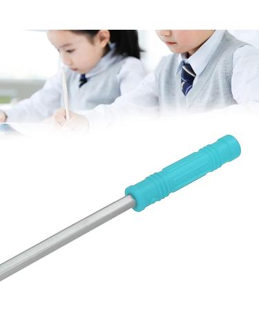 Silicone Chew Pencil Toppers | Safe Baby Teething Toys | Sky Blue Sabre Pen Holder Teether for Infants - Buy Online on SooperMarket.com