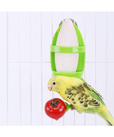 2 Pcs Bird Food Container Plastic Cuddle Bone Feeding Racks Vegetable Fruit Holder Hanging Feeder Parrot Cage Stands Accessories for Bird Parrot - Buy Online on SooperMarket.com