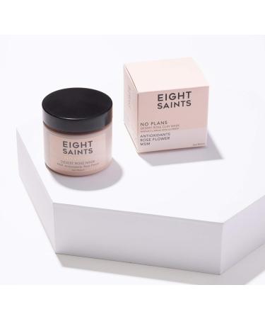 Eight Saints No Plans Clay Face Mask - Natural & Organic Pore Reducing Facial Mask for Blemishes Acne & Oil - 2oz - Buy Online on SooperMarket.com