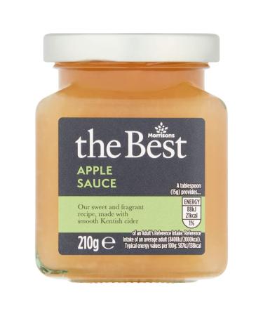 Morrisons The Best Apple Sauce with Kentish Cider 210g