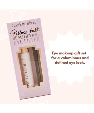 Charlotte Tilbury Pillow Talk Mascara & Eyeliner Set - Volumizing & Lengthening Eye Makeup Combo - Buy Online on SooperMarket.com