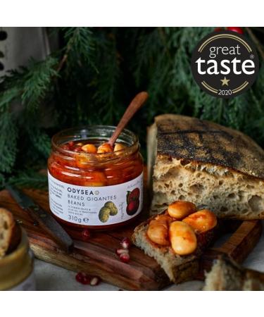 Odysea Baked Gigantes Beans 310g - Premium Greek Beans - Buy Online on SooperMarket.com