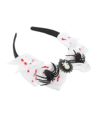 HAPINARY Halloween Hair Ties Halloween Hair Bands Halloween Hairband Snug Headband Decor Hair Hoops Cosplay Headdress Prop European and American Accessories Ornaments Headgear Props Plastic