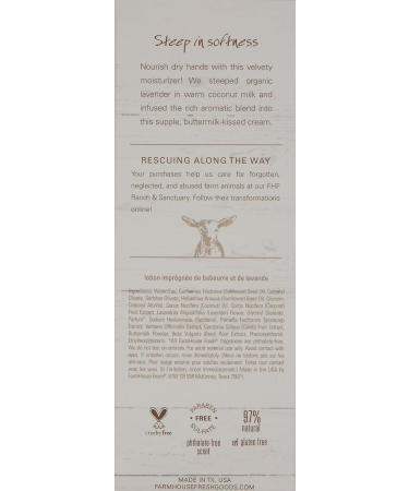 FarmHouse Fresh Buttermilk Lavender Steeped Milk Lotion - 2.4 Fl Oz (Pack of 1) - Hydrating Body Moisturizer - Buy Online on SooperMarket.com