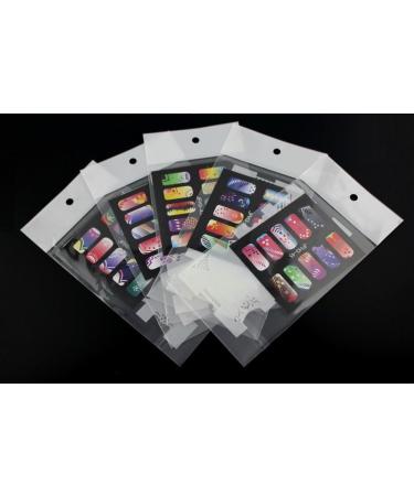 BUYTER Reusable Airbrush Nail Art Stencil - 5 PCS Random | Perfect for DIY Nail Designs - Buy Online on SooperMarket.com