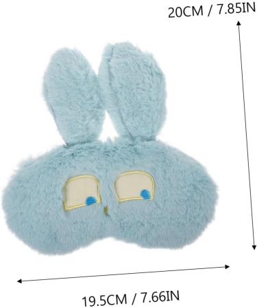Didiseaon Cute Rabbit Eye Mask - Plush Blindfold & Fuzzy Sleeping Eye Patch for Travel & Naps - Buy Online on SooperMarket.com