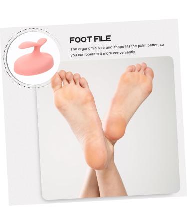 WOFASHPURET Foot Foot Rub Foot Scrubber File Feet File Foot File with Handle Foot File for Dead Skin Foot File Calluses Remover for Feet Rose Quartz Glass Pedicure Exfoliating - Buy Online on SooperMarket.com