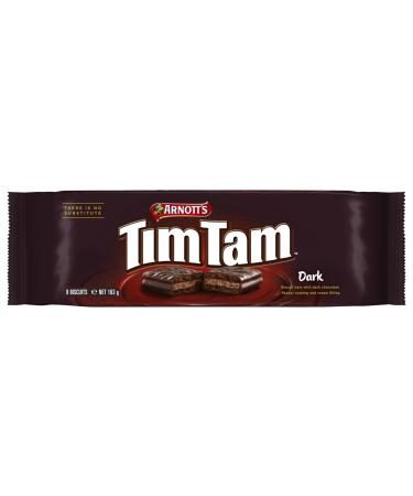 Arnott s Tim Tam Biscuits Bars with Dark Chocolate Flavour Coating 163g