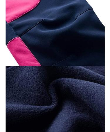 Kids Waterproof Ski Bibs | Youth Outdoor Mountain Pants | Windproof Soft Shell | Hiking Snow Pants 3-4T | Black-Purple - Buy Online on SooperMarket.com