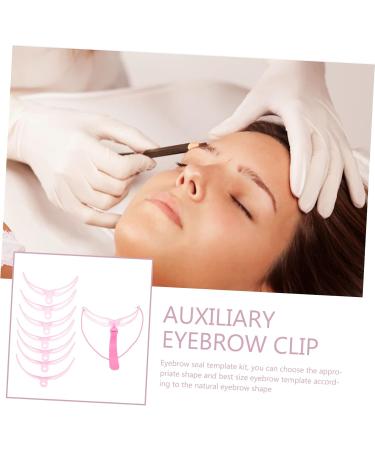 Mikinona Eyebrow Tools 3 Sets Eyebrow Aid Eyebrows Stencils Plastic Eyebrow Template Card Eyebrow Trimming Travel - Buy Online on SooperMarket.com