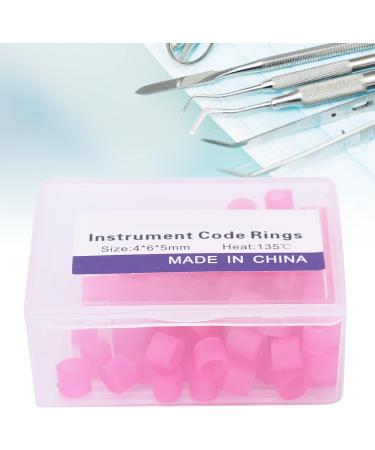 Non-Toxic Silicone Dental Code Rings | Color Code Rings for Dental Instruments & Orthodontic Accessories - Pink Options Available - Buy Online on SooperMarket.com