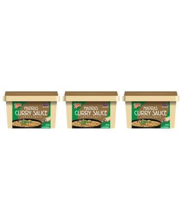 Goldfish Madras Original Curry Sauce Concentrate 405g (Pack of 3) by CNMART