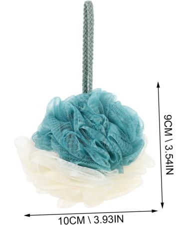 Angoily 3pcs Bath Ball Set - Mesh Shower Sponge & Loofah Pouf for Luxurious Cleansing | International Shipping Available - Buy Online on SooperMarket.com