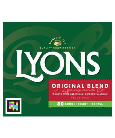 Lyons Original Tea Bags (80 Tea Bags) by Lyons Tea of Ireland
