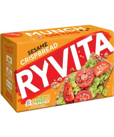 RYVITA Sesame Crispbread 250g - 12 Pack