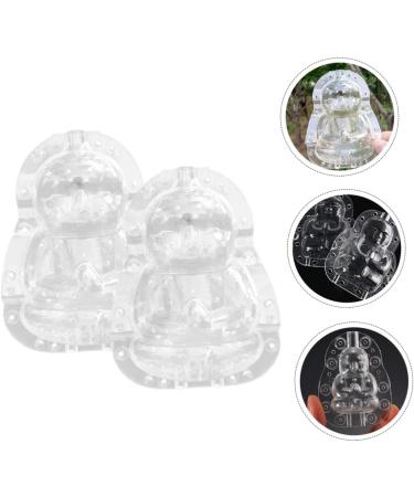 Operitacx 6 Pcs Vegetable Shaping Mold Ginseng Vegetables Clear Mold Small Melon Mold Small Fruit Strawberry Transparentx3pcs 10x7cmx3pcs - Buy Online on SooperMarket.com