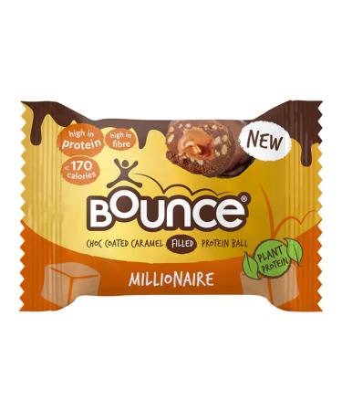 Bounce Dipped Chocolate Caramel Millionaire Protein Ball 40g x 20 packs