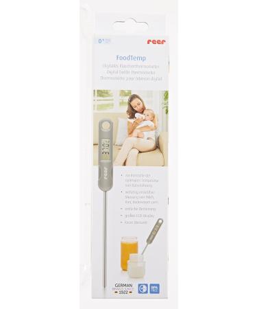 reer Digital Bottle Thermometer FoodTemp - Accurate Temperature Measurement for Bottles - Grey - 1 Piece - Buy Online on SooperMarket.com