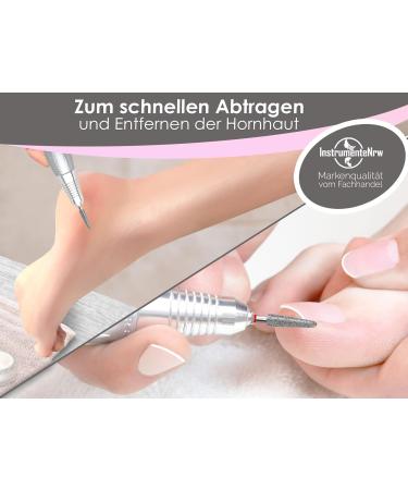 Diamond Grinder Foot Care Cutter Cone Fine Grain for Precise Callus Nail & Cuticle Care | International Shipping Available - Buy Online on SooperMarket.com