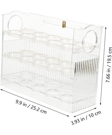 ABOOFAN Egg Storage Box Tray with Lid Drawer Organizer Plastic Egg Tray Egg Storage Holder Dog Storage Rack - Buy Online on SooperMarket.com
